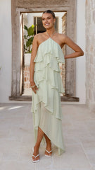 Soho Maxi Dress - Sage