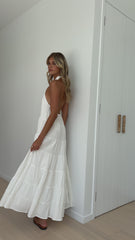 Moniqua Maxi Dress - White