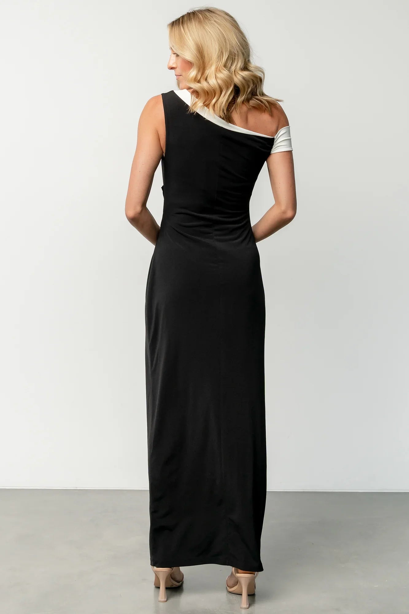 Valena Maxi Dress | Black + Ivory