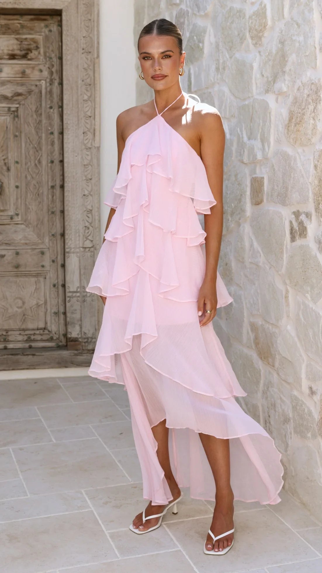 Soho Maxi Dress - Pink