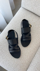 Sol Sana Palermo Sandal - Black