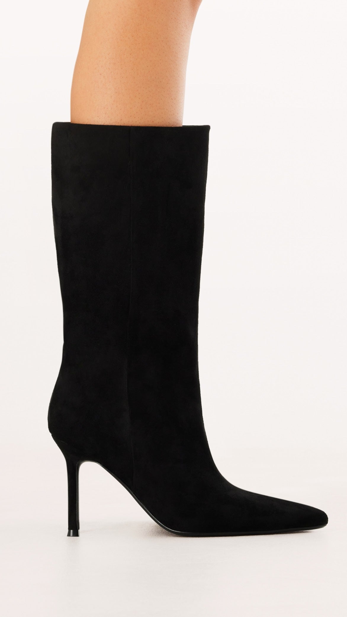 Nour Boots - Black Suede