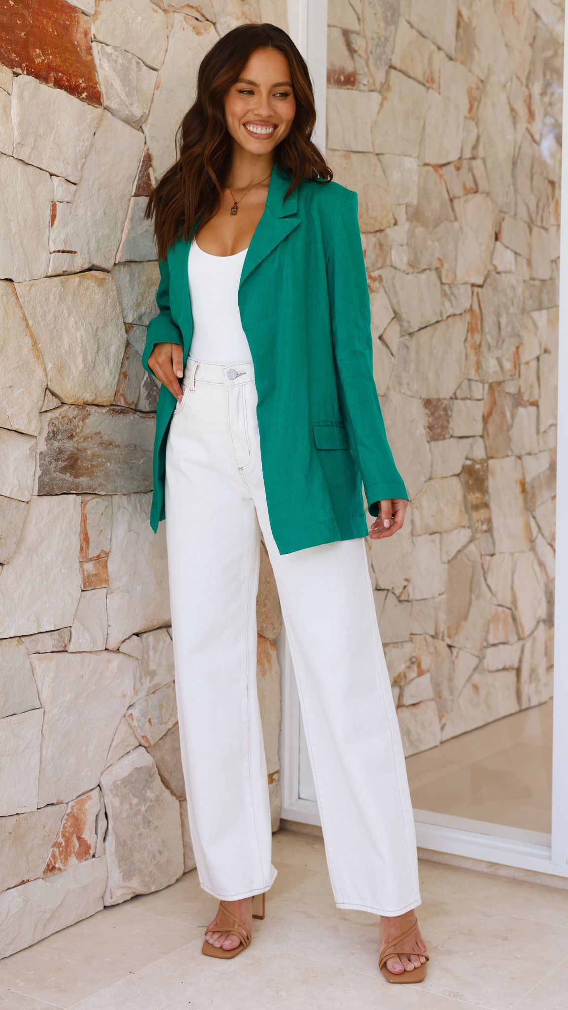 Mandee Blazer - Apple